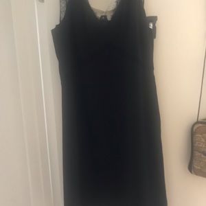 All saints mini black dress